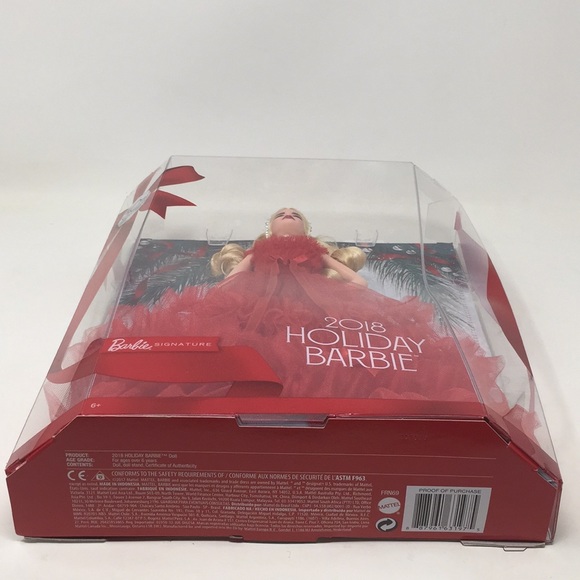 NIB 2018 Holiday Barbie - Picture 5 of 7